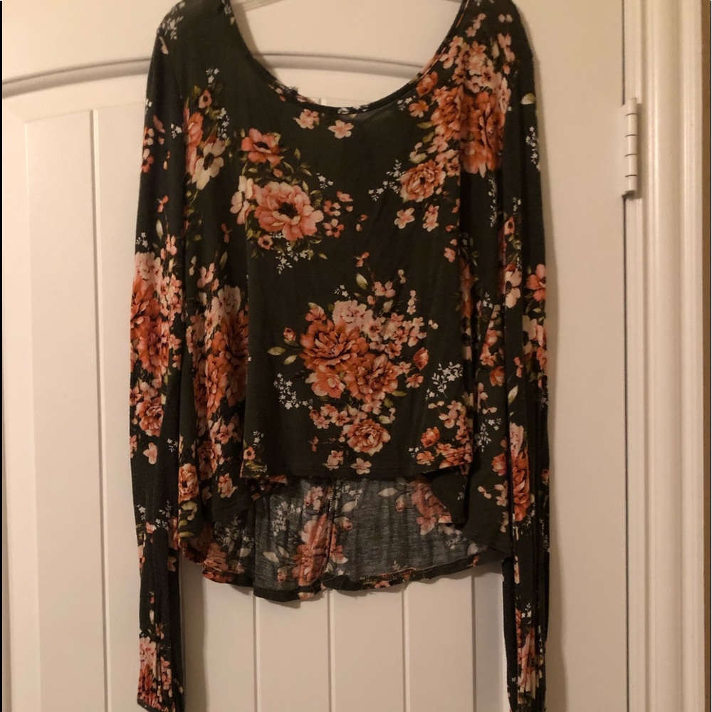 Floral long sleeve